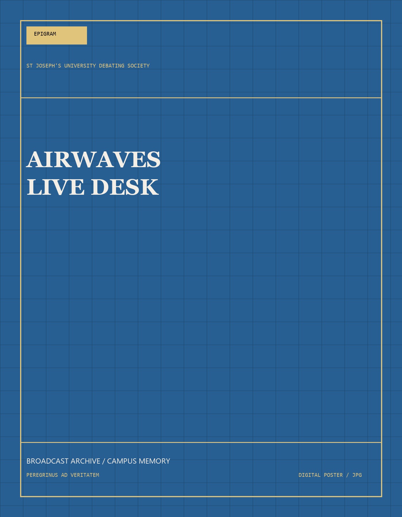 Epigram Airwaves Live poster