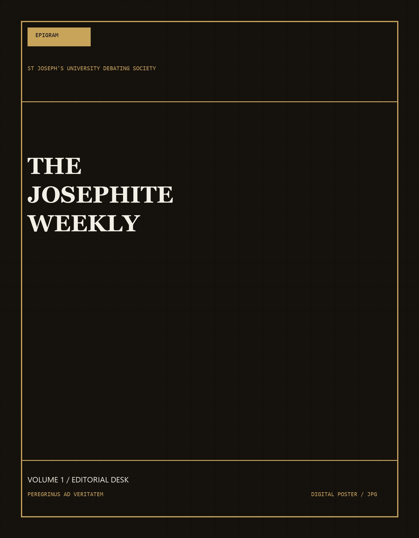 The Josephite Weekly cover