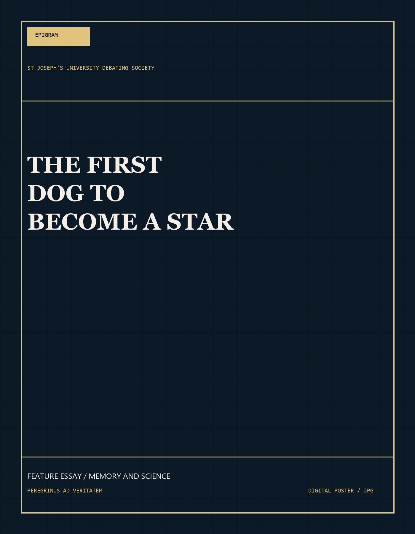 Laika essay cover