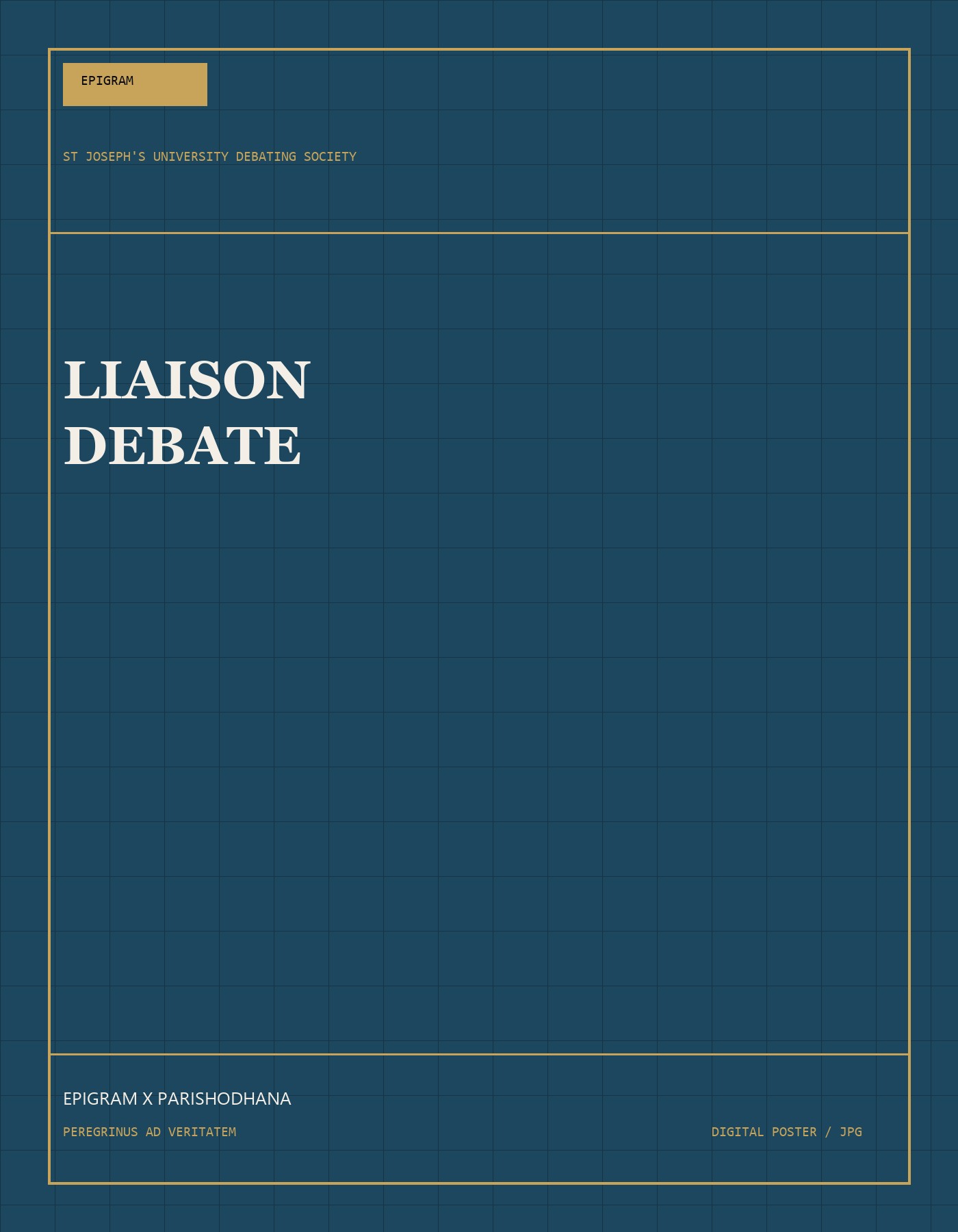 Poster for liaison debate