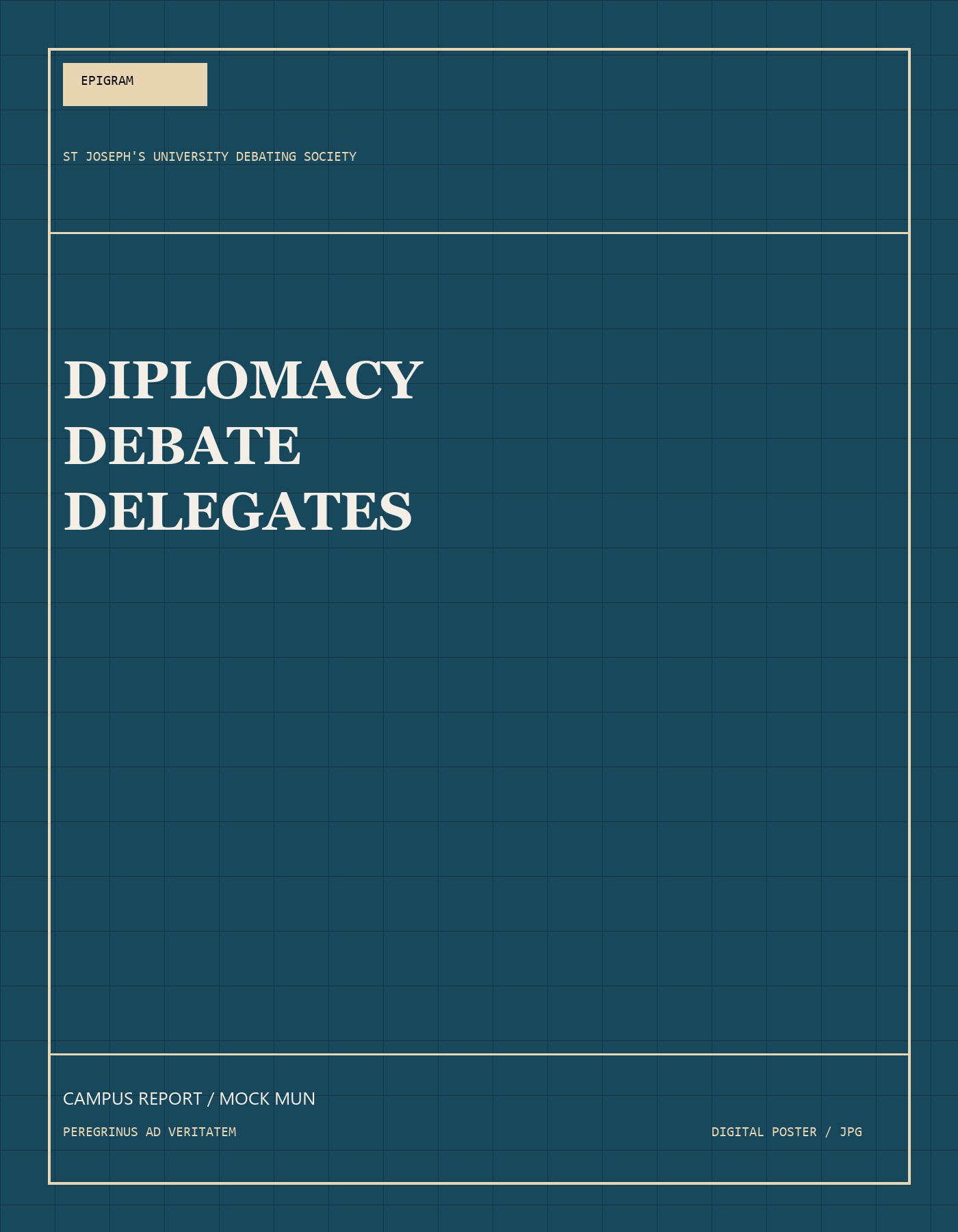 Mock MUN report cover
